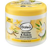 Crème Corporelle Vanille & Noix de coco, 500 ml - Marque DM Allemagne - Compatible avec balea - Bodycreme Vanille & Kokos, 500 ml