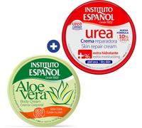 Crème Corps Aloe Vera, Urée Crème Hydratante Régénérante Quotidien Nourrissante Pour Peau Sèche Et Gercée, Multi-Usages Apaisante Et Naturelle, Set 800ml