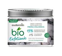 Crème Corps Bio Exfoliante - Eudermin - 300 Ml - Pierre Volcanique - Soin De La Peau