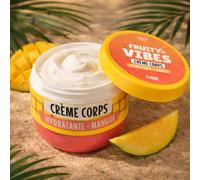 Crème Corps Hydratante Mangue 250ml - Body Cream Hydratante Peau Sèche - Lotion Corps Parfum Exotique - Soin Nourrissant & Peau Douce - Fruity Vibes
