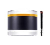 Crème cosmétique à sourcils imperméable à l'eau avec double pointe Outil de brosse avec construction de qualité supérieure Système de soins de beauté avec design intelligent Aide à la définition lisse