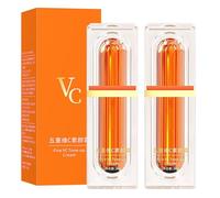 Crème Cosmétique naturelle avec cinq vitamines C, Crème tonifiante japonaise à la vitamine C, Cream Hydratante Visage, Anti-cernes hydratant éclaircissant pour tous types de peau (2)