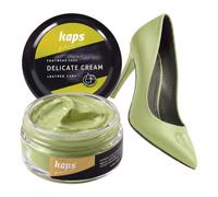 Crème de cirage cuir 50ml - Kaps Crème Délicate | Soin chaussures professionnel, soin intensif et nourrissant, naturel et synthétique, pot verre, plusieurs couleurs