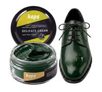 Crème de cirage cuir 50ml - Kaps Crème Délicate | Soin chaussures professionnel, soin intensif et nourrissant, naturel et synthétique, pot verre, plusieurs couleurs