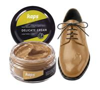 Crème de cirage cuir 50ml - Kaps Crème Délicate | Soin chaussures professionnel, soin intensif et nourrissant, naturel et synthétique, pot verre, plusieurs couleurs