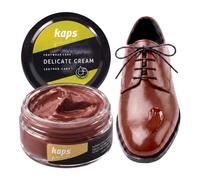 Crème de cirage cuir 50ml - Kaps Crème Délicate | Soin chaussures professionnel, soin intensif et nourrissant, naturel et synthétique, pot verre, plusieurs couleurs