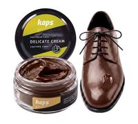 Crème de cirage cuir 50ml - Kaps Crème Délicate | Soin chaussures professionnel, soin intensif et nourrissant, naturel et synthétique, pot verre, plusieurs couleurs