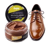 Kaps Crème Délicate - Crème De Cirage Cuir Naturel Et Synthé - Soin Chaussures Professionnel - Soin Intensif Du Cuir Et