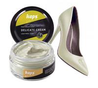 Crème de cirage cuir 50ml - Kaps Crème Délicate | Soin chaussures professionnel, soin intensif et nourrissant, naturel et synthétique, pot verre, plusieurs couleurs