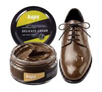 Crème de cirage cuir 50ml - Kaps Crème Délicate | Soin chaussures professionnel, soin intensif et nourrissant, naturel et synthétique, pot verre, plusieurs couleurs