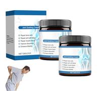 Crème de confort articulaire, crème hydratante apaisante pour le soutien musculaire et articulaire, soulagement topique à absorption rapide pour les genoux, le dos, les mains et le cou (2 Pcs)