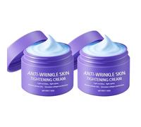 Crème de corps tonifiante pendant la nuit, crème pour le visage rafraîchissante pour peau lâche, fouet rampant qui fonctionne pendant que vous dormez, aide à cibler l'apparence de la peau (2pcs)