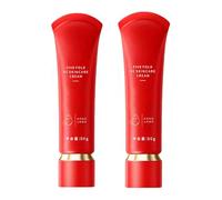 Crème de correcteur tonifère hydratante à l'éclaircissement hydratant, crème de soins de la peau VC à cinq fois anti-rides, toncteur correcteur, contrôle de l'huile et longueur (2Pcs)