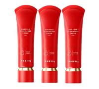 Crème de correcteur tonifère hydratante à l'éclaircissement hydratant, crème de soins de la peau VC à cinq fois anti-rides, toncteur correcteur, contrôle de l'huile et longueur (3Pcs)
