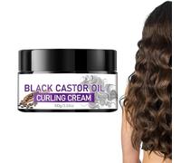 Crème de curling, 100 g de crème de boucle hydratante, revitalisant voluminant Lotion de curling, définit les boucles pour la sécheresse quotidiennes hommes dort (1PC)
