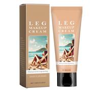 Crème de de teint bronzante pour le corps, formule hydratante et respectueuse de la peau, 100 g, maquillage des jambes imperméable, anti-cernes pour le visage et le corps sans, facile à