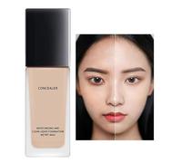 Crème de de teint liquide - Base cosmétique lissante pour la peau, formule imperméable à texture légère et naturelle | Base de maquillage pour les femmes Voyage Travail Quotidien Événement Célébr