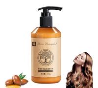 Crème de définition à l'huile marocaine - Volume marocain longue durée - Traitement capillaire à l'élastine - Crème coiffante douce du Maroc - Pour le soin des cheveux secs et bouclés abîmés (1 pièce)