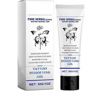 Crème de détatouage, élimine efficacement les tatouages et nettoie la peau, gel de soin hydratant et réparateur, dissolvant doux et sûr pour la plupart des types de peau