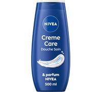 Crème De Douche Soin (1 X 500 Ml), Enrichie À L'huile De Pépin De Raison & Amande Douce, Soin Corps Hydratant Qui Nettoie Respecte Et Renforce Le Microbiome Pour Peaux Sèches