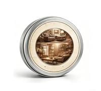 Crème de finition de meubles avec brosse pour restaurer l'éclat et l'aspect propre sur les tables en bois, chaises, armoires (B)
