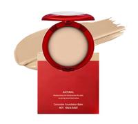 Crème De Fond De Teint Anti-cernes Hydratante À Teinte Naturelle - Couvre Les Imperfections, Éclaircit la Peau, Légère, Longue Durée, Facile À Utiliser(Natural,1pcs)