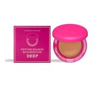 Crème de fond de teint hydratante à base de peptides - Tenue impeccable 12 heures, texture légère et douce, convient à tous les types de peau | Correcteur hydratant pour peaux sèches à mixtes