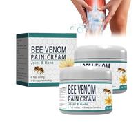 Crème de guérison pour la douleur et les os au venin d'abeille - Soulagement de la douleur ultra forte,gel avancé au venin d'abeille pour articulation et thérapie osseuse (2 Pièces)