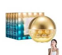 Crème de Jour Collagène Visage Doré, Pour Anti-Âge Ré-Hydratante & Raffermissante - Anti-Relâchement, Anti-Taches & Anti-Rides - Au Collagène -Creme Lifting Immediat Visage- Pour Peaux Matures