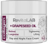 Crème De Jour Et De Nuit Au Collagène Hydratante Et Anti-Âge,Enrichie En Acide Hyaluronique,L-Arginine,Rétinol Et Filtre À Rayons Uva/Uvb,Pour Personnes De 50 À 65 Ans,50 Ml