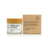 Crème de Jour Visage à l’Huile d’Olive Ozonisée pour Peaux Sensibles 50 ml