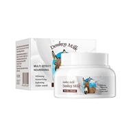 Crème de lait d'âne, lotion pour le corps du lait biologique, crème hydratante et rajeunissante, anti-vieillissement naturel de la peau, rides et réduction de la ligne (1PC)