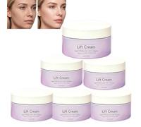 Crème De Lifting Instantané, Crème De Lifting Pour Femmes, Hydratant Apaisant Pour Le Visage, Anti-Falten-Straffungscreme Naturel, Hydratant Longue Durée, Peau Robuste (6pcs)