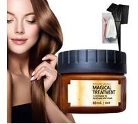 Crème de lissage des cheveux, crème de lissage des cheveux corrigeant les protéines, masque capillaire au collagène, 1 pièces