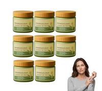 Crème de magnésium confort ciblé avec MSM et arnica - Crème glacée au magnésium pour le soutien de l'inconfort - Gel de magnésium confort nerveux, lotion corporelle grasse pour le gel (8 bouteilles)