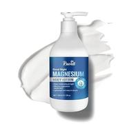 Crème de magnésium, lotion au magnésium, magnésium hautement concentré pour les pieds, les muscles, les soins articulaires, crème à l'huile de magnésium pour tous les types de peau, lotion absorbable