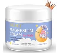 Crème De Magnésium Pour Enfants, Lotion De Magnésium Pour Sommeil, Baume À L'huile De Magnésium Avec Beurre De Karité, Aloe Vera, Calendula, Crème Pour Bébés Pour Pieds, L'estomac, Bras, Jambes
