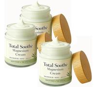 Crème de magnésium pour le soulagement total, magnésium pour le avec formule de libération de minéraux, topique non gras à absorption rapide pour,3pcs