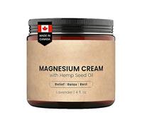 Crème de magnésium, soulagement musculaire profond, crème de sommeil, crème pour le corps, soutien du style de vie actif, pour jardiniers, danseurs, femmes, hommes, adultes, athlètes, randonneurs