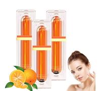 Crème de maquillage naturelle multivitaminée C, crème tonifiante aux cinq vitamines C, anti-cernes hydratant et éclaircissant, sérum hydratant visage à la vitamine C (3 pièce)