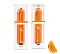 Crème de maquillage Swarous, crème tonifiante VC portable, correcteur hydratant facile à utiliser, cinq vitamines C, légère et longue tenue, pour tous les types de peau. (2PCS)