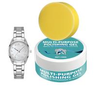 Crème De Nettoyage Pour Argent | Pâte Détergente 100g Pour Éliminer Les Taches,Polisseur De Bijoux En Argent - Pour Boucles D'Oreilles, Colliers, Hommes, Femmes, Adultes, Maman, Papa, Sœurs, Frères Et