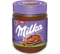 Crème de noisettes à tartiner Milka aux noisettes corsées 600g