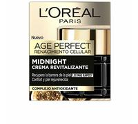 Crème de nuit anti-âge L'Oreal Make Up Age Perfect 50 ml Revitalisante