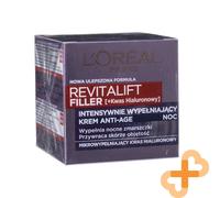 Crème De Nuit L'Oreal D/E REVITALIFT FILLER Avec Acide Hyaluronique 50ml