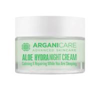 Arganicare | Skin Care Aloe Vera | CRÈME DE NUIT NOURRISSANTE & RÉGÉNÉRANTE | Aloe Vera | Peau Reposée au Réveil | Tous Types de Peaux | 50 mL