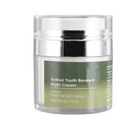 Crème de Nuit Régénératrice Jeunesse 50 Ml, Réduit les Ridules, Hydratante et Nourrissante, Crème Anti-âge Raffermissante pourles Types de Peau