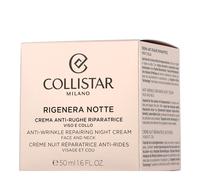 Collistar Crème de nuit Rigenera réparatrice anti-rides visage et cou – 50 ml