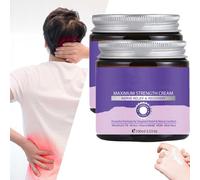 Crème de peau pour le corps, soins du corps Massage naturel Masscle Massage apaisant crème, hydrate profondément la peau - faciliter la fatigue, favoriser la peau saine avec des crèmes (2PCS)