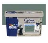 Crème de peinture vert céladon mat velouté 2.5L DULUX VALENTINE murs plafond boiserie